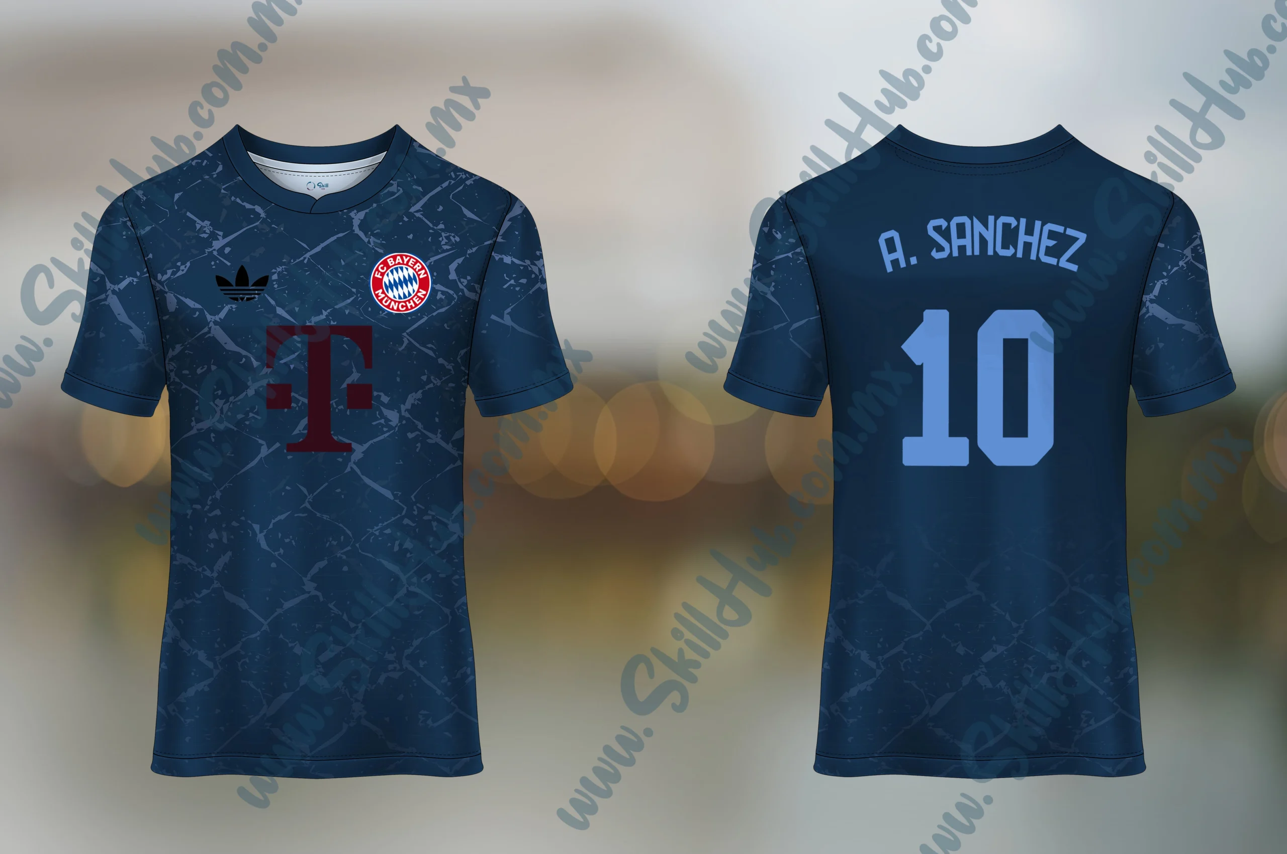 ⚽ Mockup de Playera Deportiva para Fútbol – 🖌️ PSD Editable - Image 2