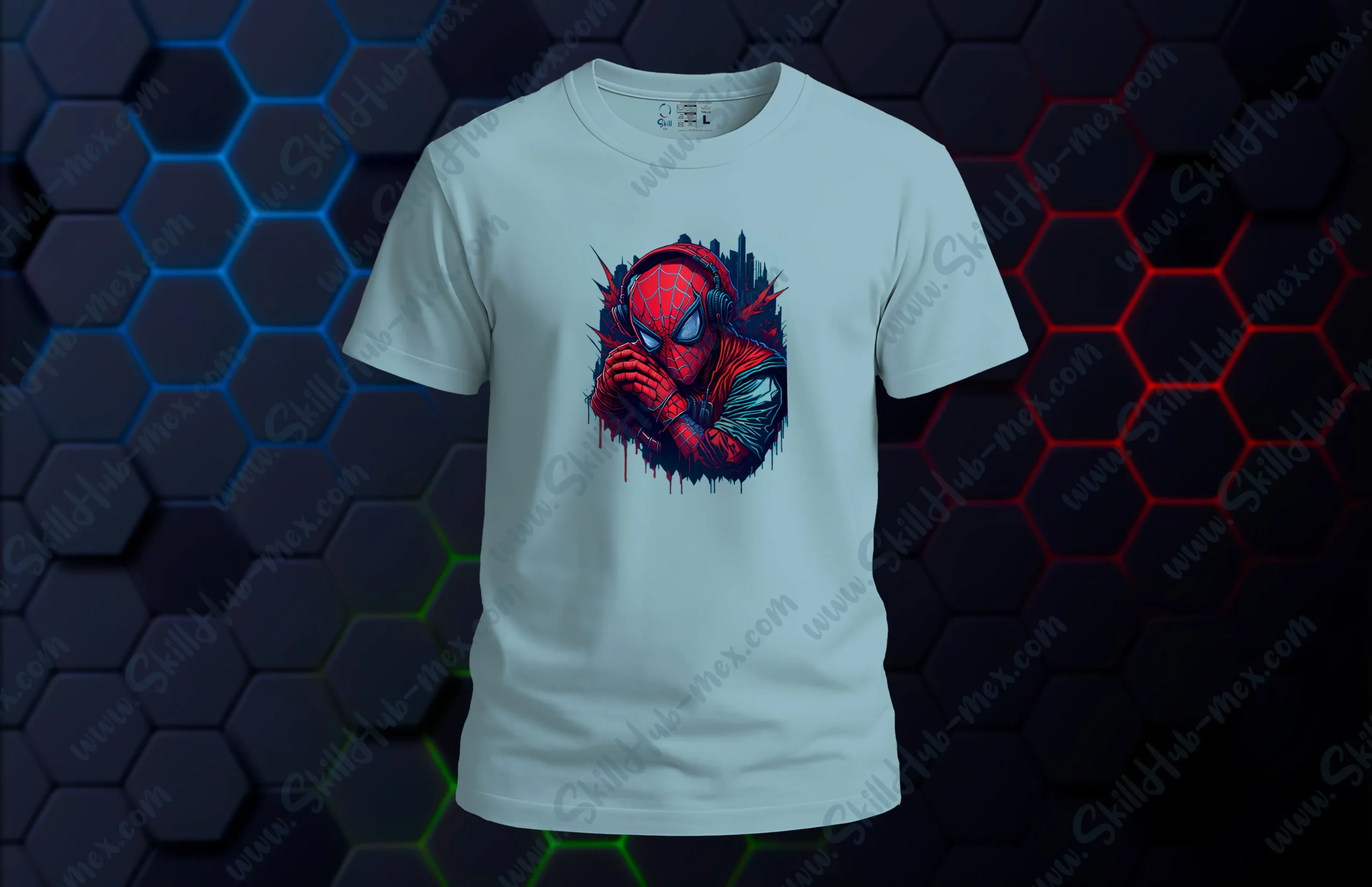 Mockup Editable 🎨 Playera Cuello Redondo 👕 | PSD Capas, Realista, 100% Personalizable - Image 2