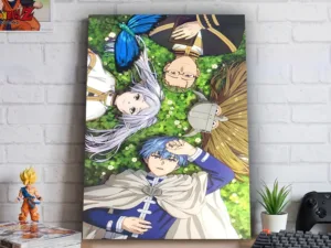 Póster Metálico Frieren y sus Amigos Sousou no Frieren - Cuadro de Metal 21x28 cm