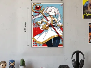 Póster Metálico Frieren la Maga Sousou no Frieren - Cuadro de Metal 21x28 cm