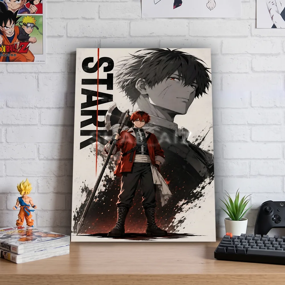 Póster Metálico Stark Sousou no Frieren Anime - Cuadro de Metal 21x28 cm - Imagen 3