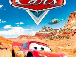 🏎️ Libro para Colorear Cars 16 Pág. Laminado Fiesta 🚗 (Digital)