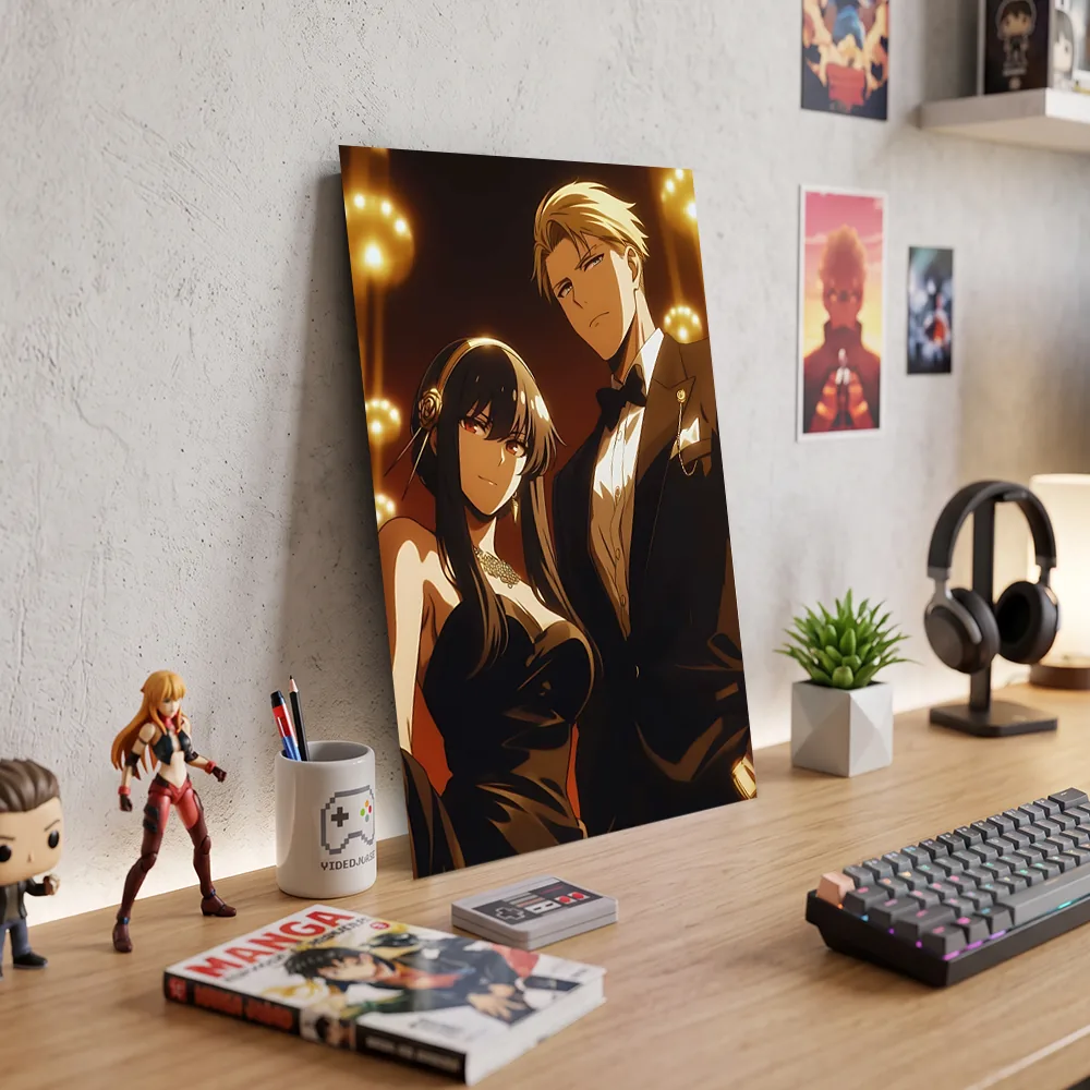 Póster Metálico Spy x Family Familia Forger - Cuadro de Metal Anime 21x28 cm - Imagen 3