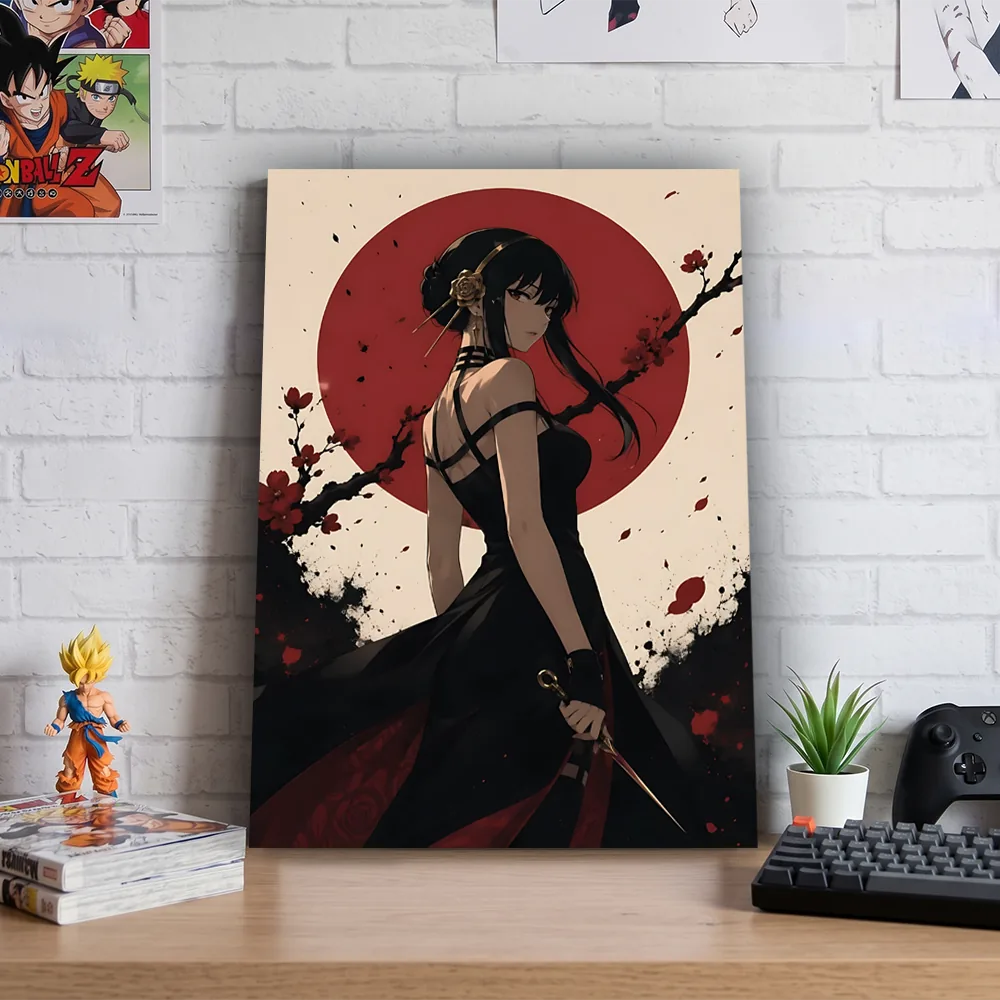 Póster Metálico Yor Forger Spy x Family - Cuadro de Metal Sublimado 21x28 cm - Imagen 3